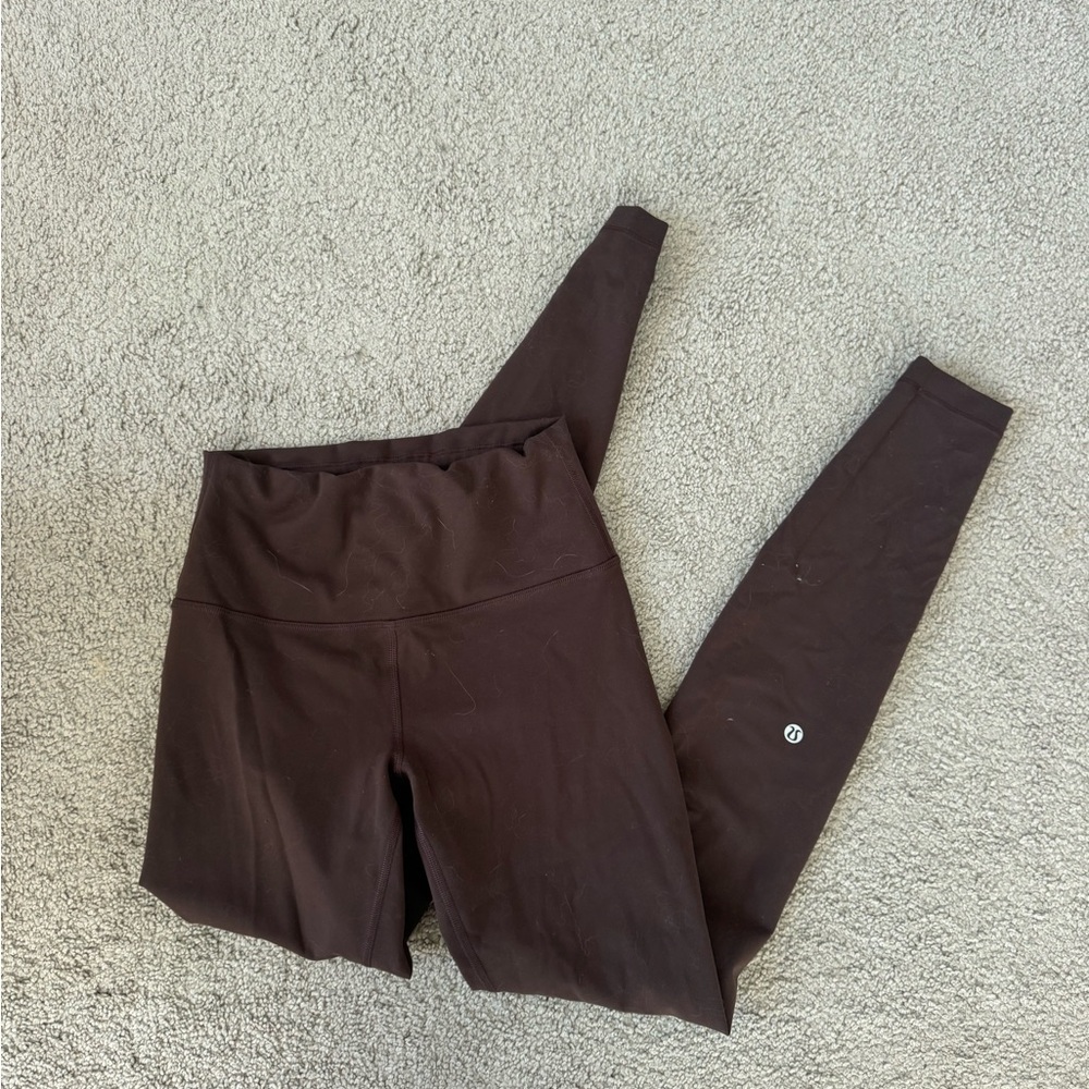 lululemon athletica Dark Brown Leggings